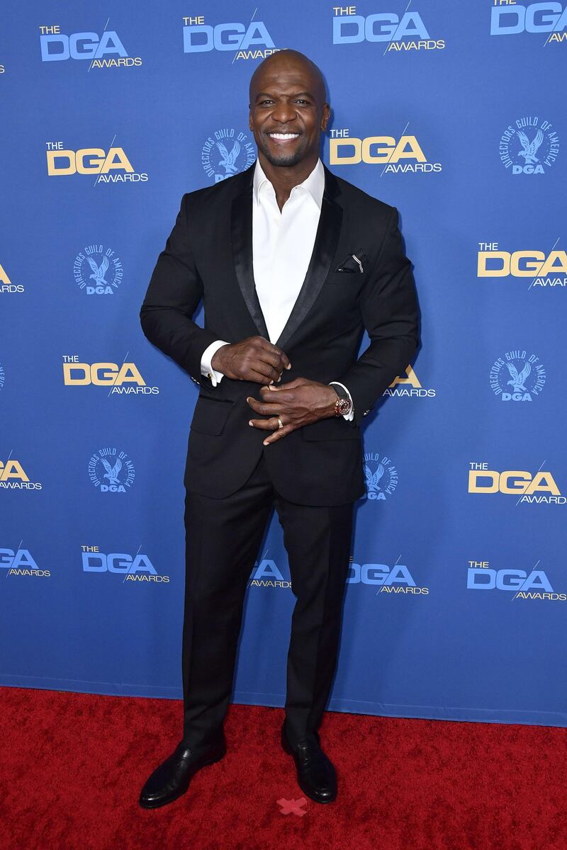 Terry Crews arrives for the 72nd Annual Directors Guild of America Awards in Los Angeles on January 25, 2020. AFP