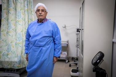 Dr Waguih Elsissi, a surgeon at Ajman Speciality Hospital, is imploring the public to adhere to safety measures after he contracted and recovered from Covid-19. Antonie Robertson / The National 
