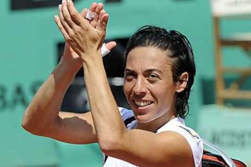 Schiavone eliminated four consecutive seeded players, including two in the top five.