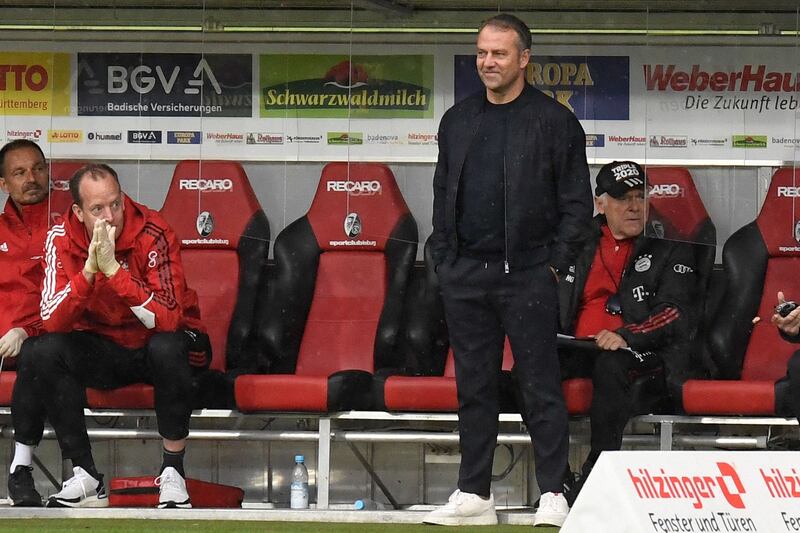 Bayern Munich manager Hansi Flick. AFP