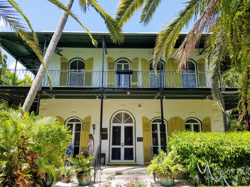 The Florida home of writer Ernest Hemingway. Photo: US National Register of Historic Places
