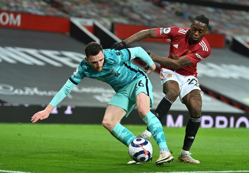 Aaron Wan-Bissaka - 7. Advanced enough to play a ball in for United’s opener from the by-line line. Got his foot in to win the ball back as Liverpool dominated towards the end of the first half. Best United player but not the best right back on the pitch. AP