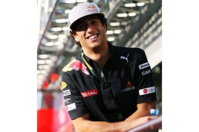 Daniel Ricciardo has replaced Narain Karthikeyan in the HRT starting line-up for the British GP.