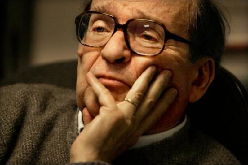 FILE - This Tuesday Jan. 31, 2006 picture shows director Sidney Lumet during an interview in his New York office where he discussed the current state of TV news, the focus of his 1976 film, "Network." Lumet, the award-winning director of such acclaimed films as "Network," "Serpico," "Dog Day Afternoon" and "12 Angry Men," has died the family said Saturday, April 9, 2011. He was 86. (AP Photo/Bebeto Matthews) *** Local Caption ***  NYSL106_Obit_Sidney_Lumet.jpg