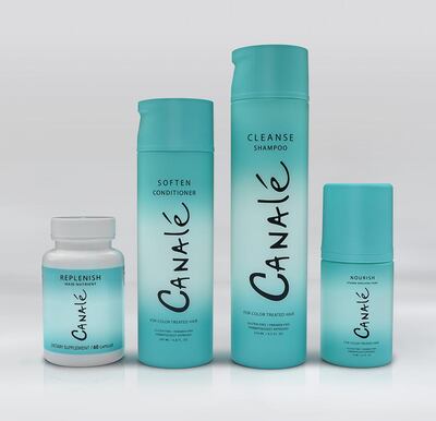 Michael Canale's haircare line was created to give customers a mild option that focuses on maintaining hair health. Courtesy Michael Canale