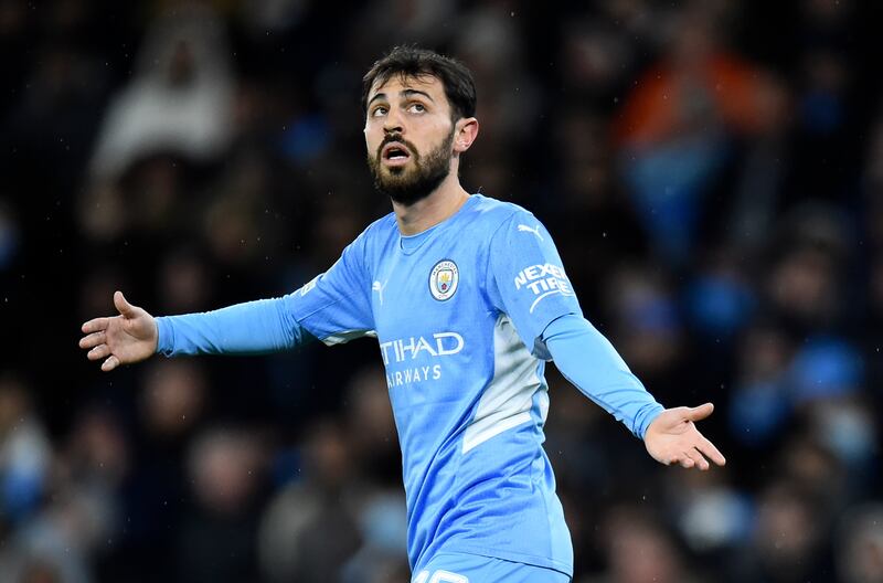 Bernardo Silva - 7, Made some inventive movements but struggled to impact the game in key areas in the first half, though he was unlucky to be tackled by Koke after getting into Atletico's box. EPA
