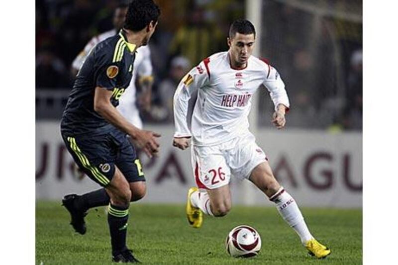 Lille's Eden Hazard, right, made his debut for the Ligue 1 side aged just 16. He has since gone on to establish himself as a first-team regular at both club and international level with Belgium.