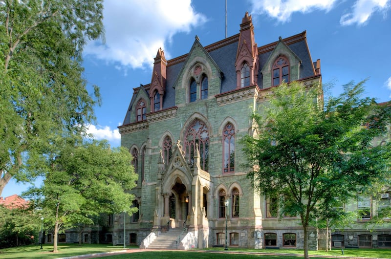 Elizabeth Banks, Elon Musk, Beau Biden and Shakira are just a few notables to have attended the University of Pennsylvania. Photo:  US National Register of Historic Places