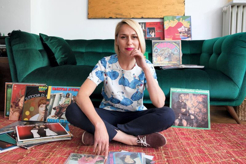 Kornelia Binicewicz is an avid record collector and the founder of the Ladies on Records: 60s and 70s Female Music project. Courtesy Kornelia Binicewicz