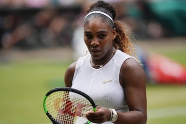 Serena Williams lost the Wimbledon final to Simona Halep on Saturday, 6-2, 6-2. EPA