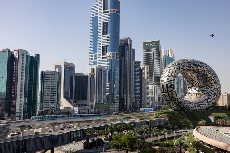 The Museum of The Future in Dubai. The Dubai Chamber of Digital Economy has attracted 30 digital start-ups during the first quarter of 2023. Bloomberg