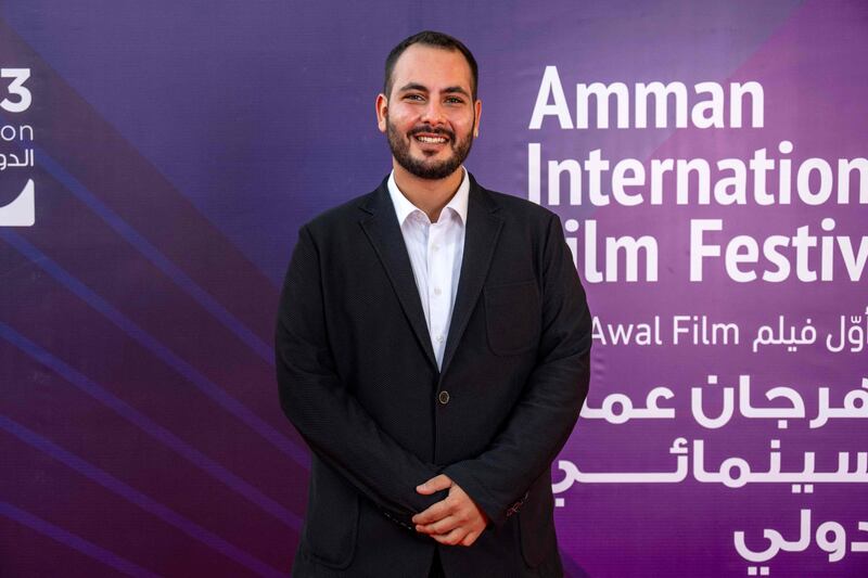 Lebanese film director Zakaria Jaber attends the 4th AIFF