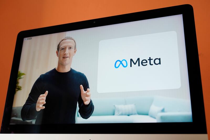 Meta chief executive Mark Zuckerberg is betting the house on the metaverse. AP