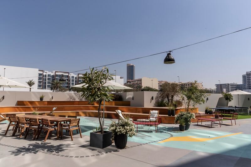 Hive has a rooftop pool, outdoor cinema and amphitheatre.