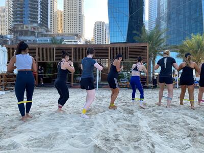 Try an MMA-inspired conditioning workout followed by breakfast at Azure.