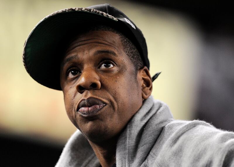 epa07623560 (FILE) - Music mogul Jay-Z watches game five of the American League Division Series playoffs between the New York Yankees and the Detroit Tigers at Yankees Stadium in the Bronx, New York, USA, 06 October 2011 (reissued 04 June 2019). According to media reports, Jay-Z has accumulated a fortune that surpassed 1 billion US dollar, becoming the first hip-hop artist to do so. His assets include real estate, investments in art, and stakes in liquor, fashion and music streaming companies.  EPA/JUSTIN LANE