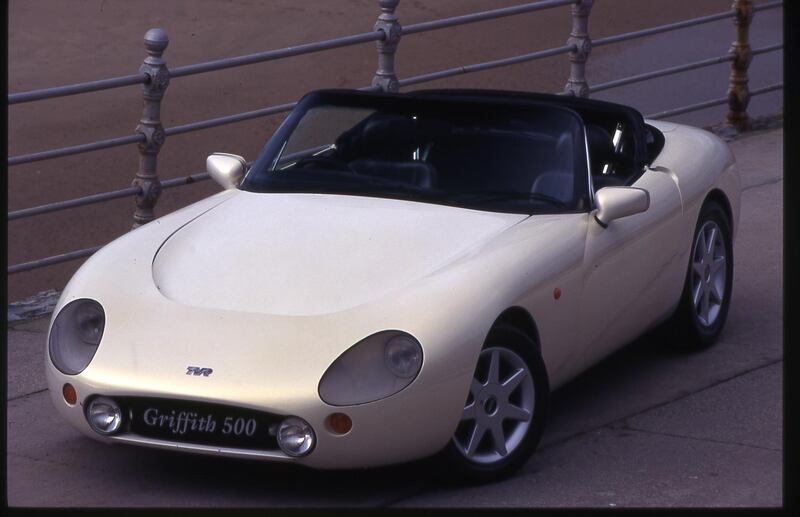 A TVR Griffith (1991-2002) - later models were referred to as the Griffith 500, while TVR has used the Griffith name several times in its history