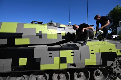 The tank's manufacturer says the design will be a "game-changer" on the modern battlefield. AFP.