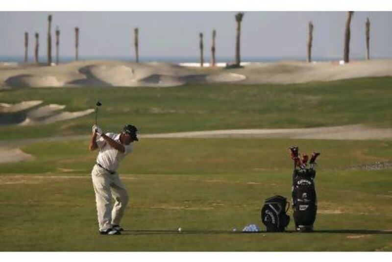 Gary Player says Saadiyat Beach Golf Club is in the top 10 of the courses he has designed. Philip Cheung / The National