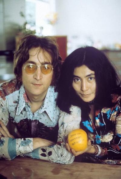 Mandatory Credit: Photo by George Konig/REX/Shutterstock (104803e)
JOHN LENNON AND YOKO ONO AT TITTENHURST PARK, THEIR RESIDENCE BETWEEN 11/08/69 AND 30/08/71 IN SUNNINGDALE, NR ASCOT BERKSHIRE
John Lennon and Yoko Ono at their home at Tittenhurst Park, Britain - 1970