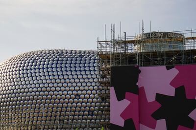 Selfridges transforms the facade of its Birmingham store with a monumental public art commission by Osman Yousefzada. Selfridges