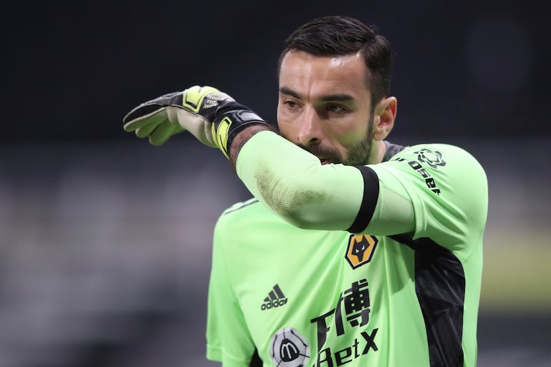 WOLVERHAMPTON WANDERERS RATINGS: Rui Patricio - 6, Had no chance of stopping Lascelles’ header and made various good saves, even if they were a little bit unorthodox at times. AP