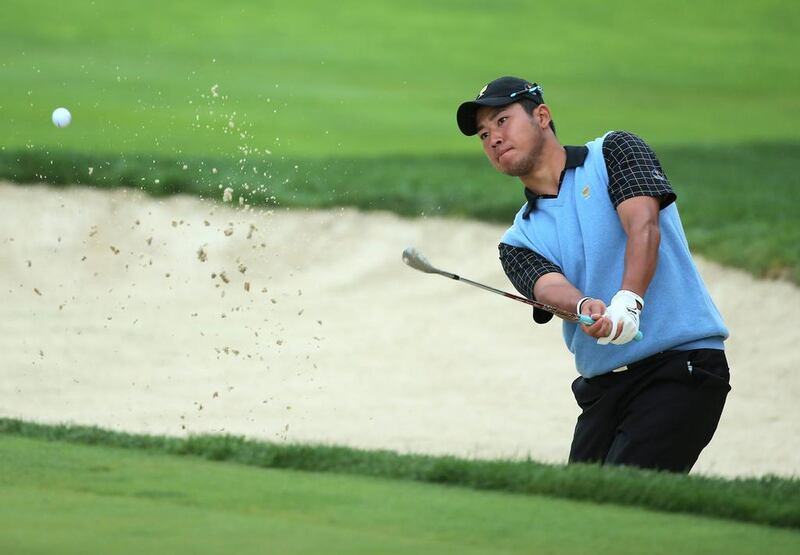 Hideki Matsuyama, ranked No 30 in the world, will headline the PGA Tour season opener on Thursday. Andy Lyons / AFP

