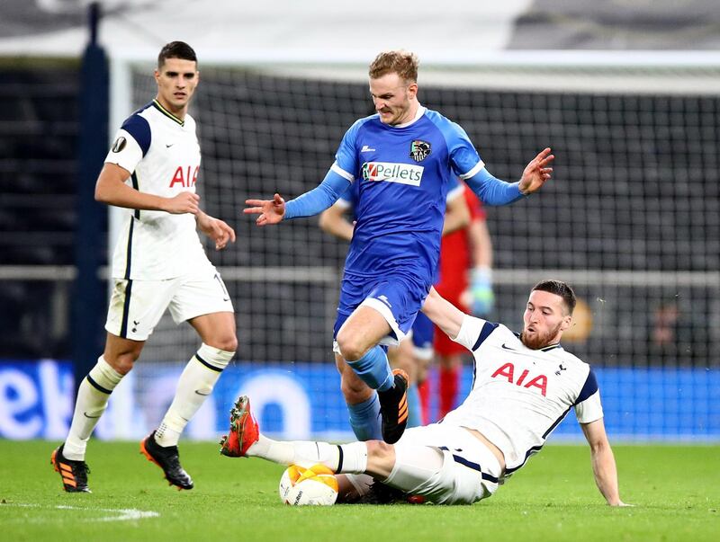 SUB: Matt Doherty - N/A. Brought on after Aurier pulled up with a slight knock. Reuters