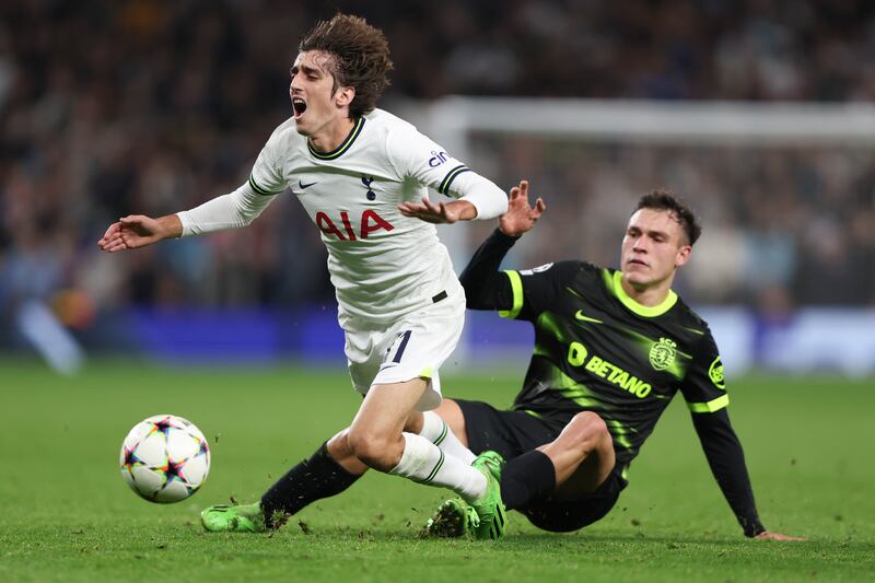 SUBS: Bryan Gil (Doherty 71) – N/A. Quickly into action and spritely in Spurs’ attacking moves, Gil added energy and was part of every Spurs move. AP Photo