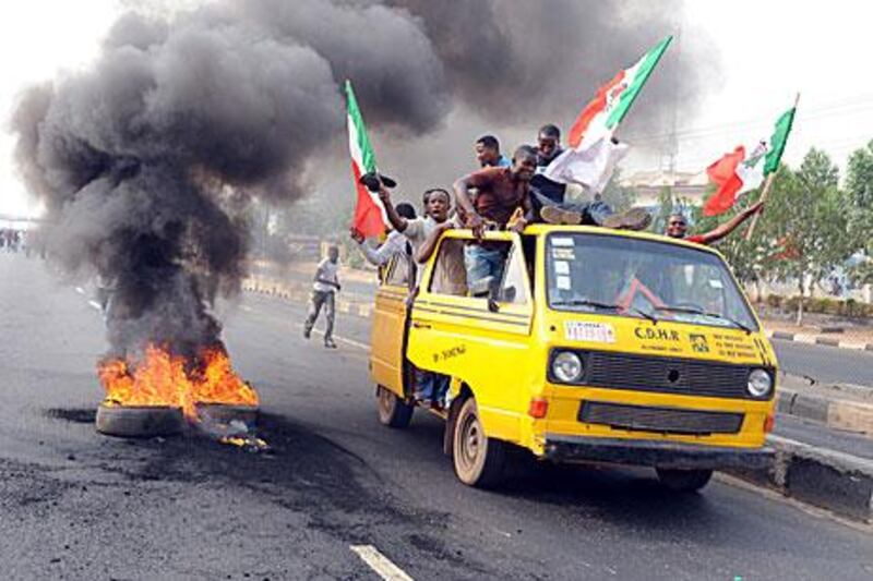 On top of escalating sectarian violence, Nigeria faces strikes over soaring fuel prices and decades of corruption in government.