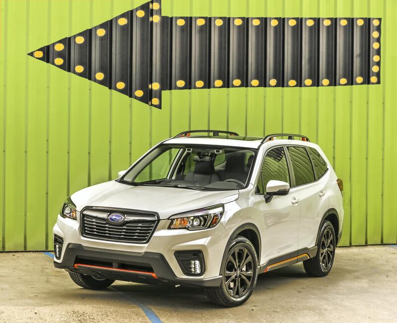 The 2019 Subaru Forester. Subaru