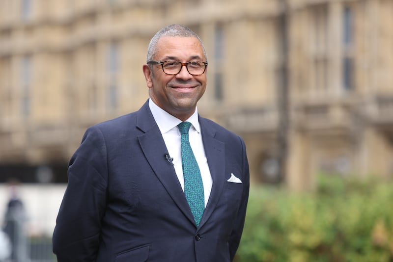 James Cleverly has been appointed foreign secretary. PA