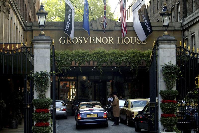 Saudi buyers are reportedly part of a Middle East consortium that has bid $1.3 billion for London’s Grosvenor House hotel. Lee Besford / Reuters