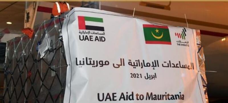 UAE food aid sent to Mauritania will be distributed to the needy and those struggling because of the pandemic. Wam