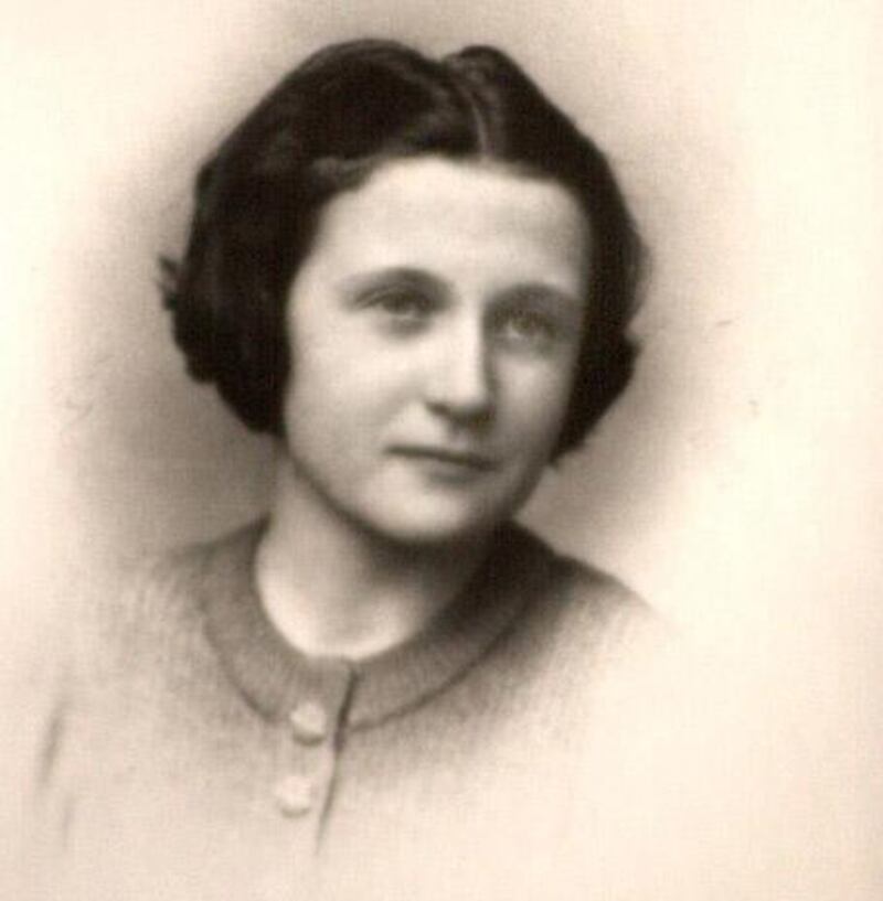 Marguerite Garden (77) tells her story of how how she helped Allied Forces escape the clutches of the German Army in occupied France, during WWII. Here she is pictured around the age of 14  War1...Real life Charlotte Gray,  ....NWS...WIRE...Edinburgh