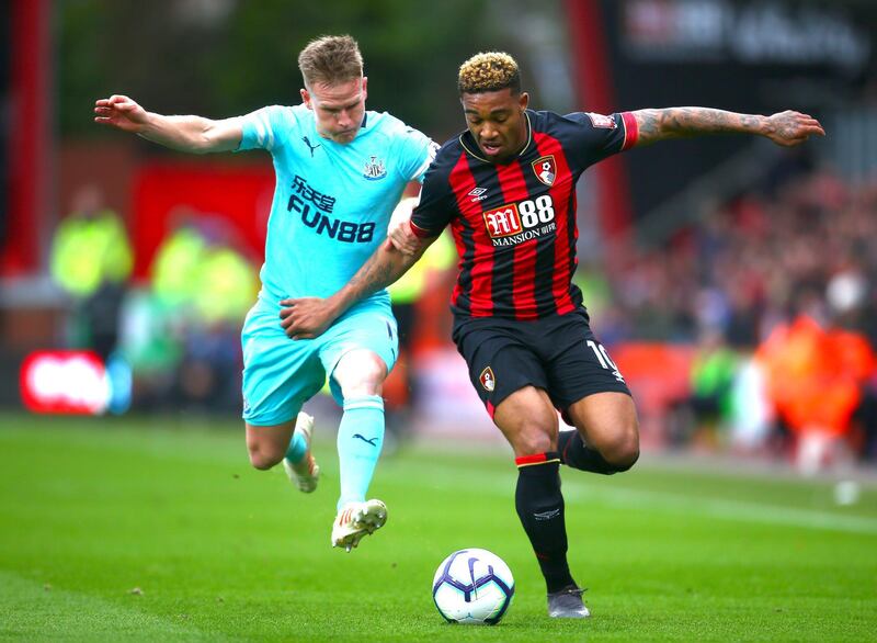Jordon Ibe, Bournemouth: Has failed to fulfill his early promise although he declined switching to Nigeria. Chance of a cap - 5/10. Getty Images