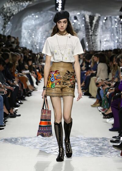 Look 50 from the spring summer Christian Dior runway show. Courtesy Dior
