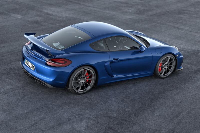The Cayman GT4 could spell the end for the 911. Courtesy Porsche AG