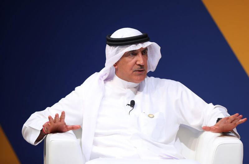 ABU DHABI, UNITED ARAB EMIRATES - MARCH 07: Mohammed Khalfan Al Romaith speaks to media at The Louvre Abu Dhabi on March 07, 2019 in Abu Dhabi, United Arab Emirates. Mohammed Khalfan Al Romaithi, promised to clean up and unlock the potential of the worlds biggest football continent as he launched his campaign bid to become President of the Asian Football Confederation (AFC) (Photo by Francois Nel/Getty Images)