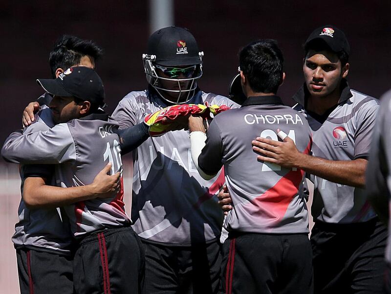 The UAE team that participated in the Under 19 Cricket World Cup on home soil did not contain a single Emirati. Satish Kumar / The National