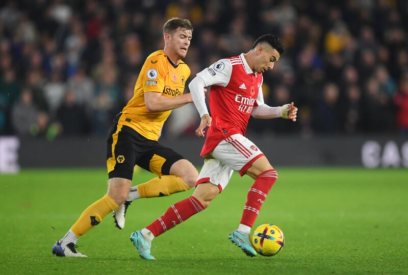 Nathan Collins – 5. Credible despite the result. Given a torrid time by the likes of Jesus and Odegaard, but he stuck to the task and made sure that the Gunners had to work hard for every single point. Getty