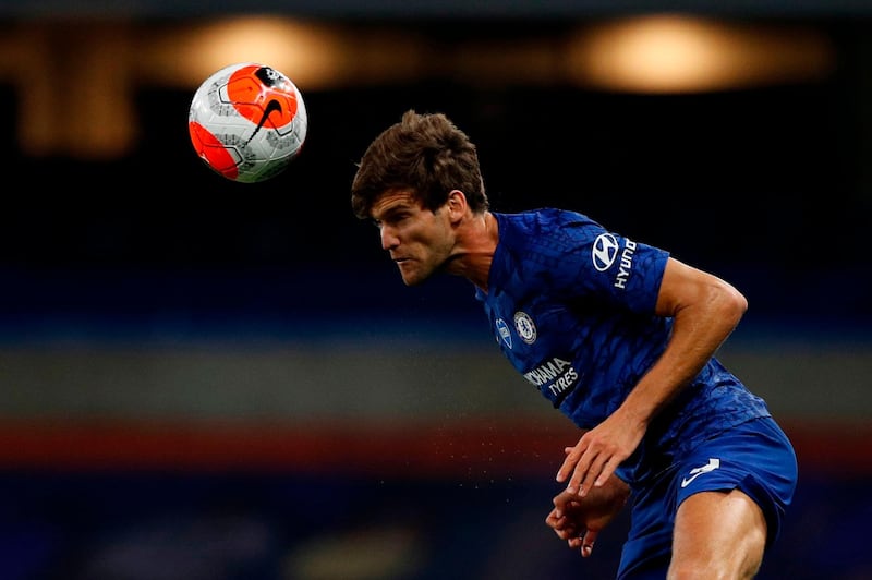 Marcos Alonso – 6. Has always looked susceptible when playing in a back four and was given arguably the toughest assignment of the night trying to contain the in-form Riyad Mahrez. First-half booking hardly helped matters but the Spaniard stuck to his task. AFP