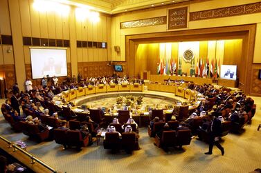 A general view of the Arab Foreign Ministers annual meeting at the Arab League headquarters in Cairo, Egypt, 11 September 2018. EPA