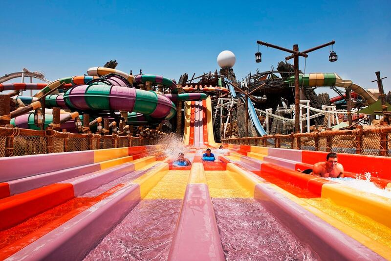 Get a free bus to Yas Waterworld from Dubai or Abu Dhabi this summer. Courtesy Yas Waterworld