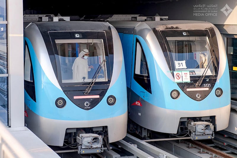 Mohammed bin Rashid launches the official operation of the 2020 metro route. With a length of 15 km, and a total of seven stations, at a cost of 11 billion dirhams, it will be opened to the public next September. Shaikh Mohammed bin Rashid twitter account