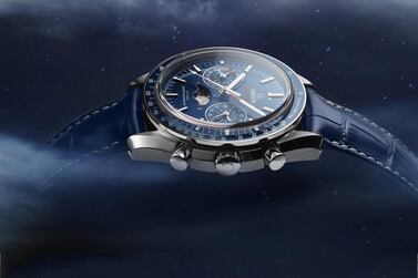 The new Omega is the first Speedmaster to be certified as a Master Chronometer, having reached the exacting new standards set by the Swiss Federal Institute of Metrology. Courtesy Omega