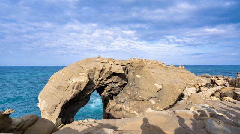 Elephant Trunk Rock in Taiwan disappeared into the sea in December 2023. Alamy Stock Photo