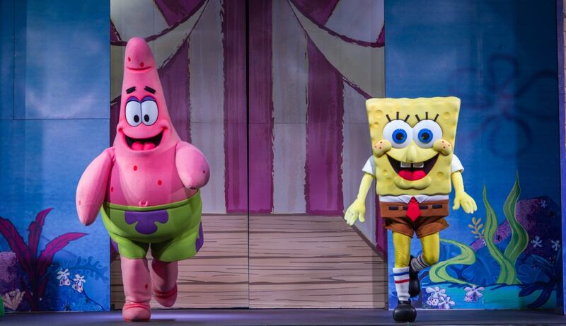 Patrick will join SpongeBob SquarePants for a performance at Sharjah's City Centre Al Zahia. Photo: City Centre Al Zahia