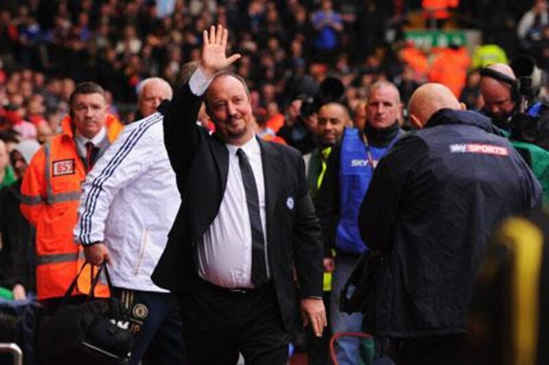 Rafa Benitez led Chelsea to the Europa League title apart from helping them secure third place in the Premier League. Michael Regan / Getty Images