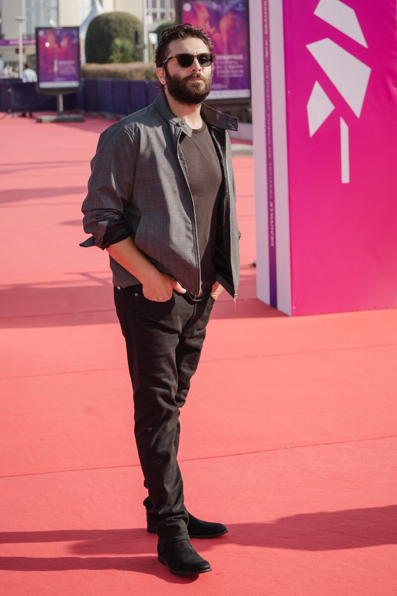 Pio Marmai attends the 'La Fracture' red carpet during the 47th Deauville American Film Festival in Deauville, France. Getty Images